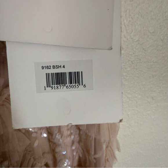 MAC DUGGAL | SEQUINED SCALLOP RUFFLE TIERED V NECK GOWN #9162 - Picture 11 of 16